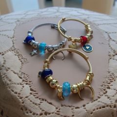Çelik Charm Bileklik